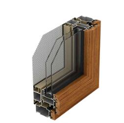 Aluminum composite wood windows and doors Aluminum composite wood windows and doors